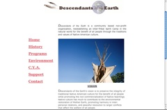 Descendants home page